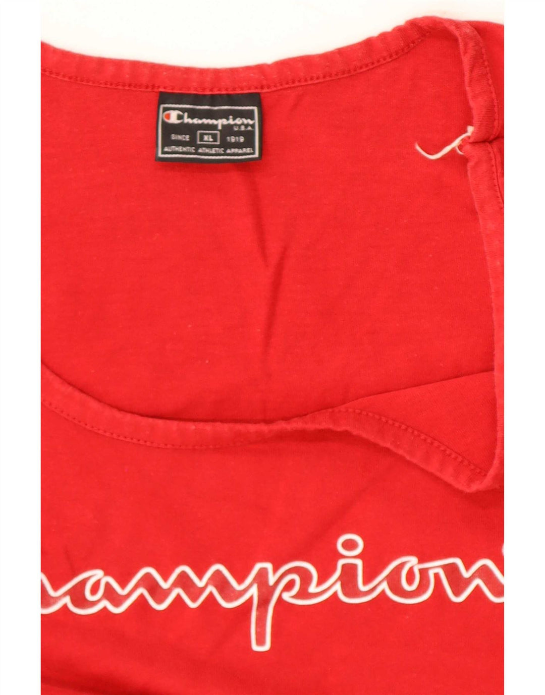 Champion Mens Graphic Vest Top XL Red