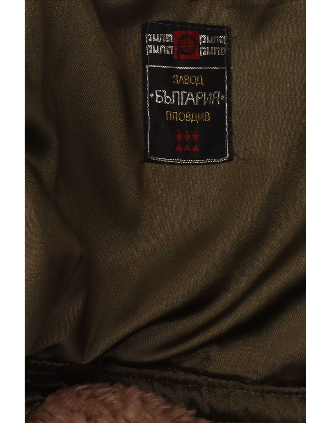 Vintage Mens Trench Coat UK 40 Large Khaki