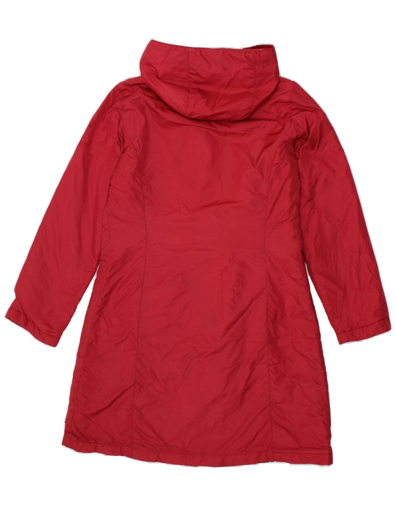 REPLAY Womens Hooded Windbreaker Coat UK 6 XS Red Polyamide Vintage Replay and Second-Hand Replay from Messina Hembry 