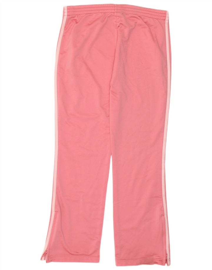 Adidas Womens Tracksuit Trousers EU 44 Large  Pink Polyester