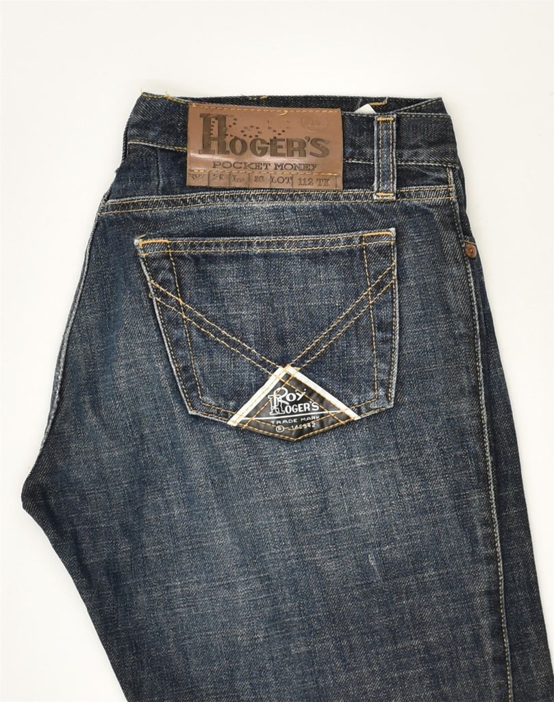 ROY ROGERS Womens Straight Jeans W29 L29  Blue Cotton | Vintage Roy Rogers | Thrift | Second-Hand Roy Rogers | Used Clothing | Messina Hembry 