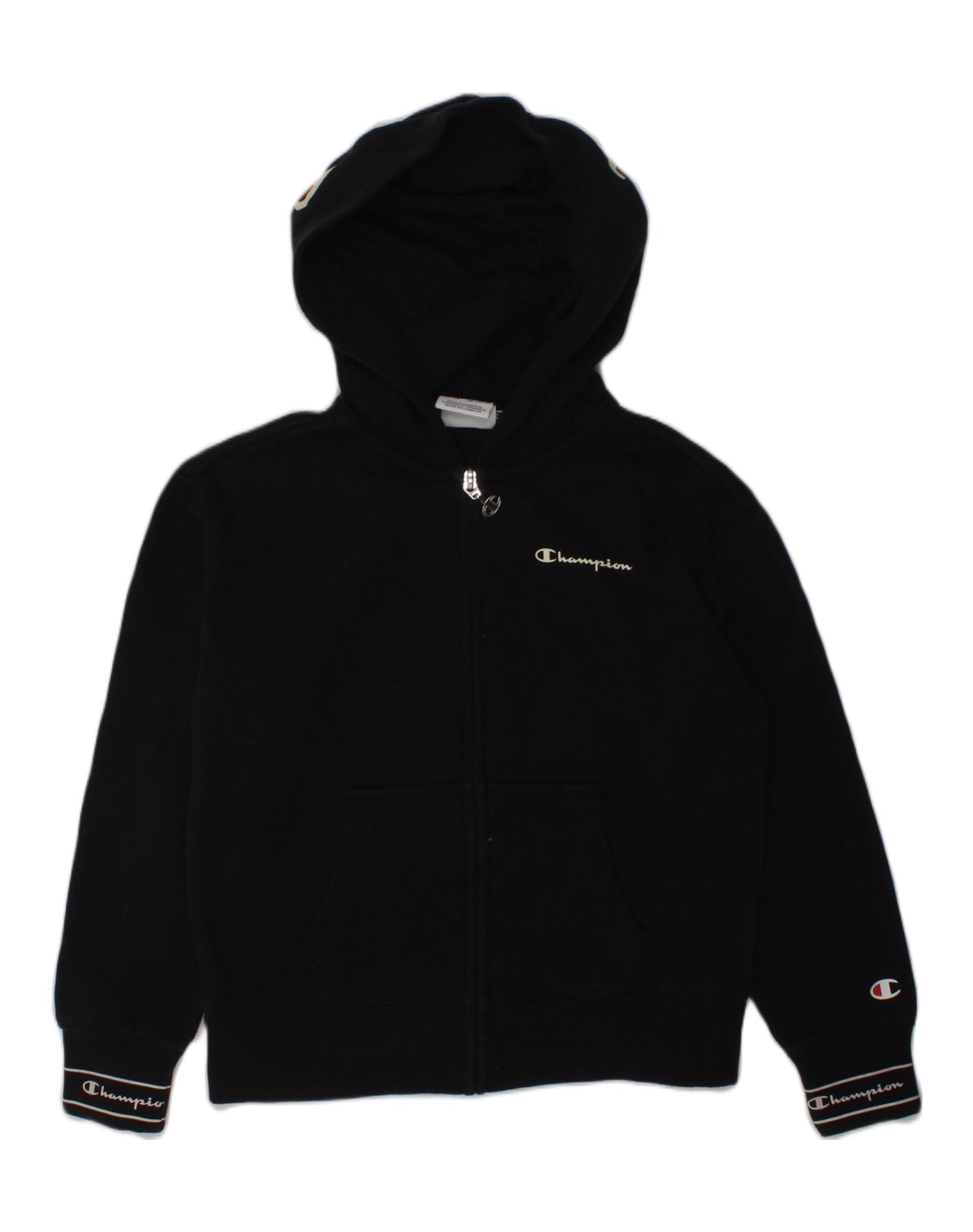 Black champion hot sale hoodie girls