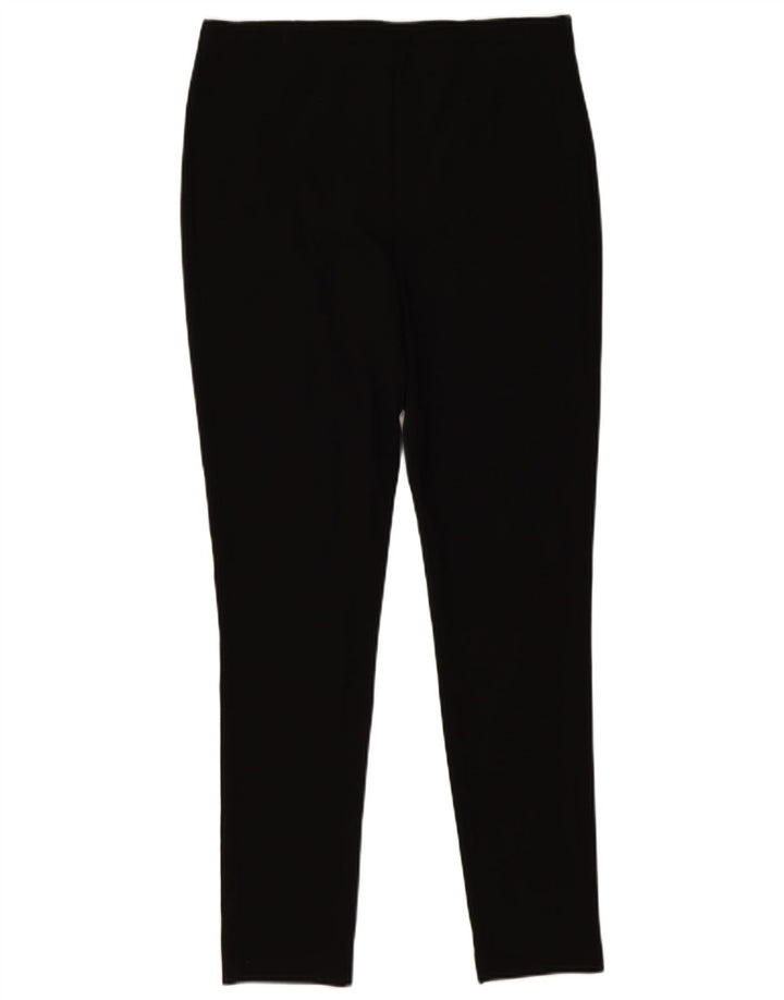 M&Co Womens Leggings UK 14 Medium Black Viscose