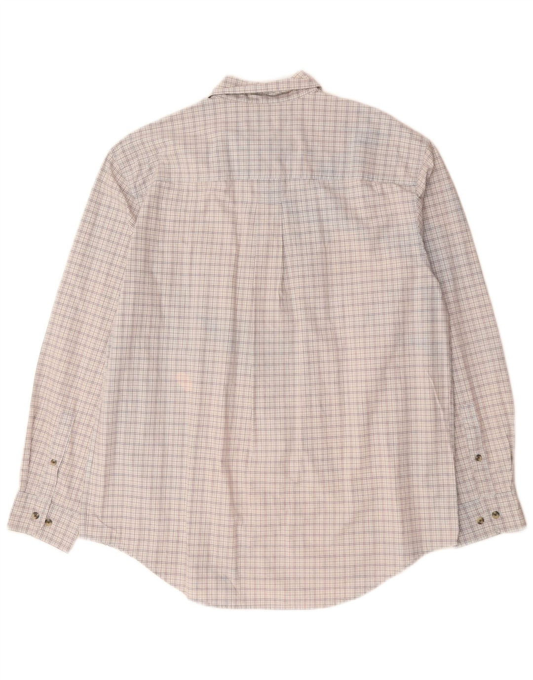 TIMBERLAND Mens Shirt Large Grey Check Cotton