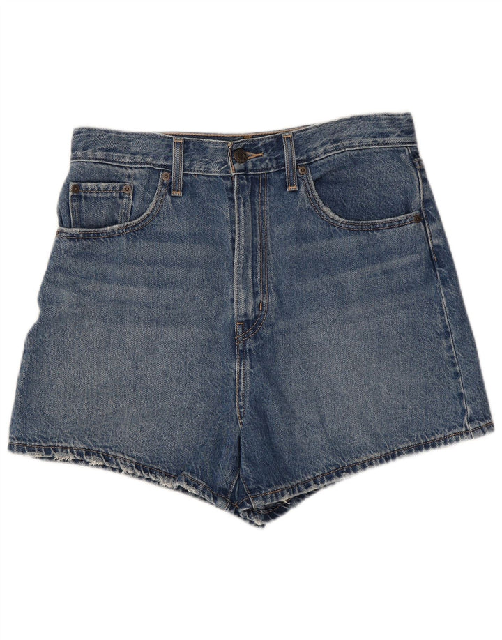 Levi's Womens Denim Shorts W28 Medium Blue Cotton