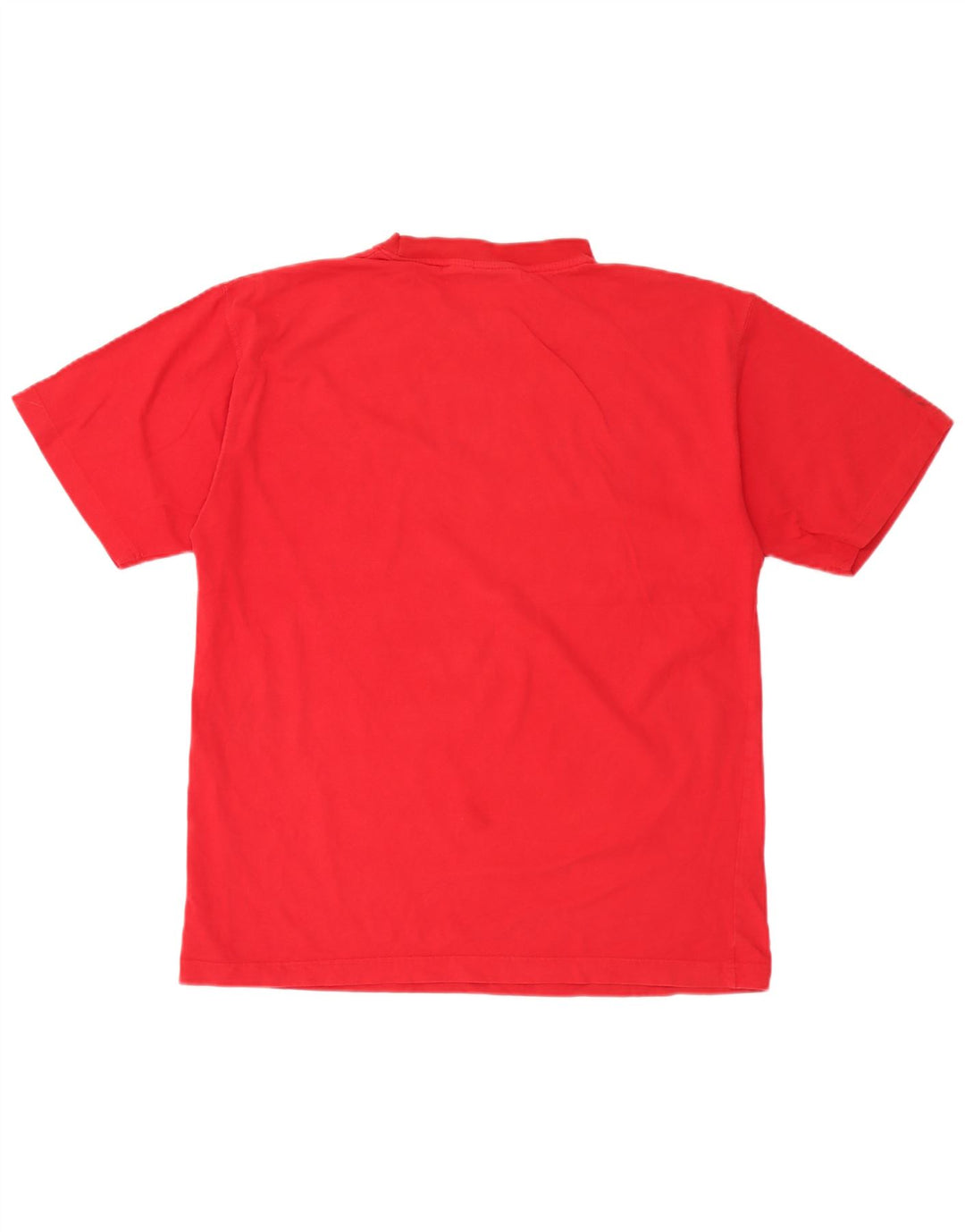 Reebok Mens T-Shirt Top Large Red Cotton