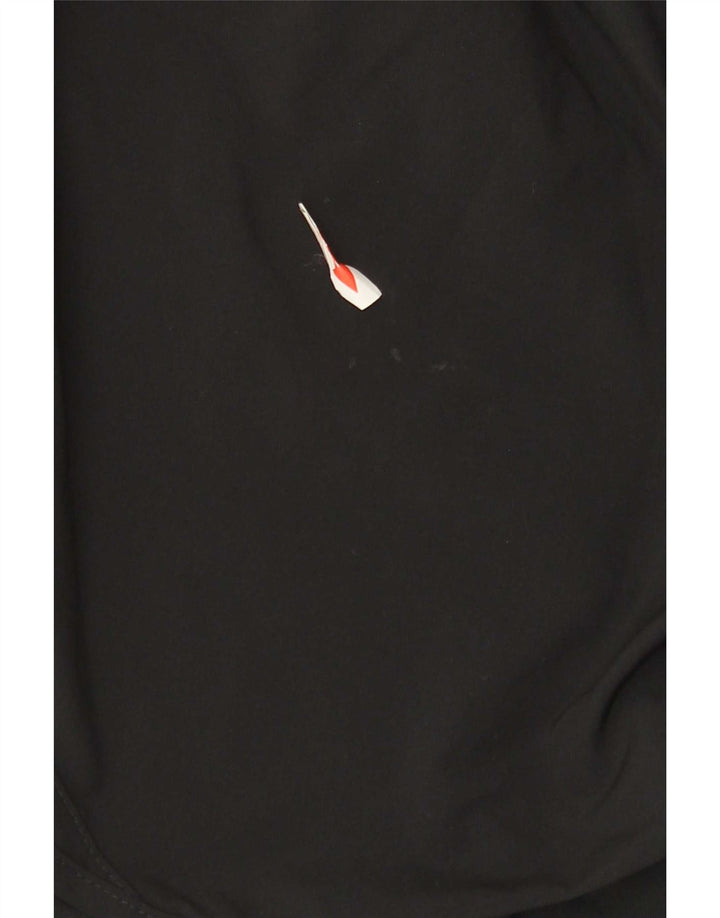 Nike Womens Dri Fit Sport Shorts UK 12 Medium Black Polyester
