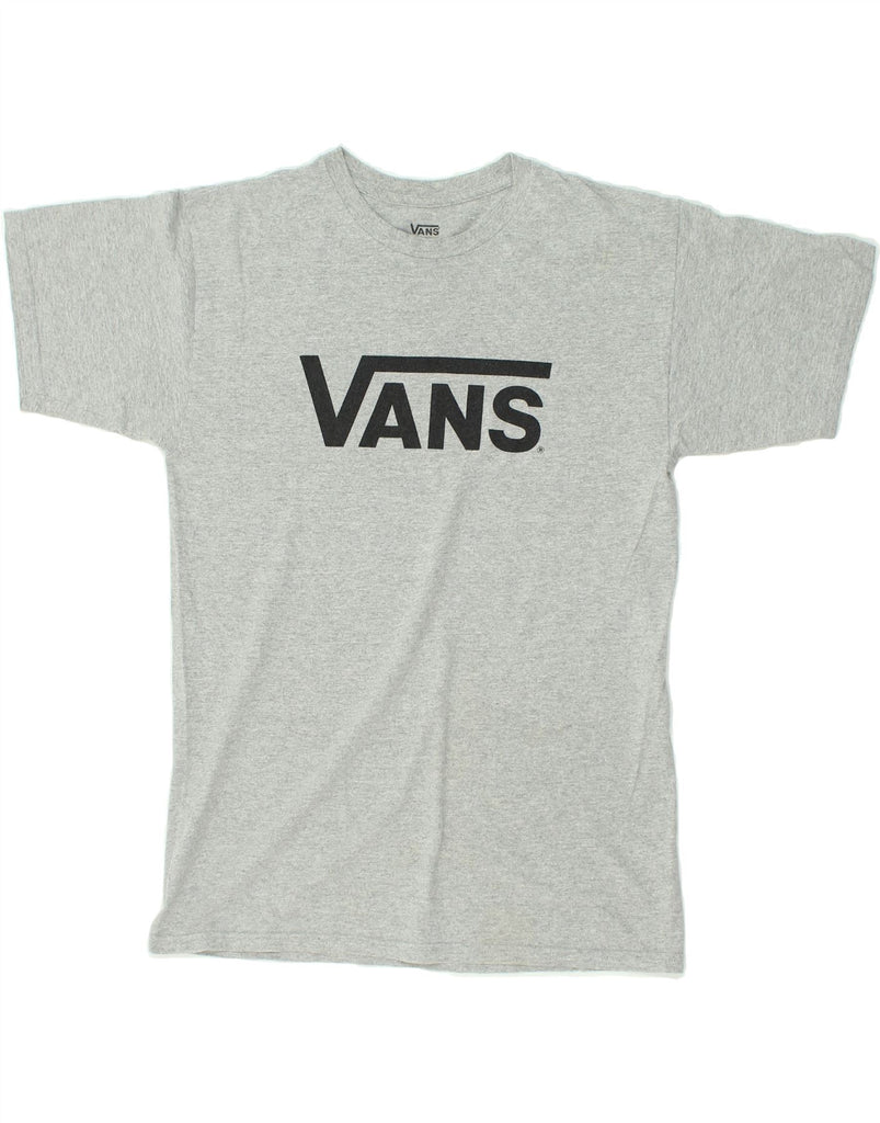 VANS Mens Graphic T-Shirt Top Medium Grey Cotton | Vintage Vans | Thrift | Second-Hand Vans | Used Clothing | Messina Hembry 