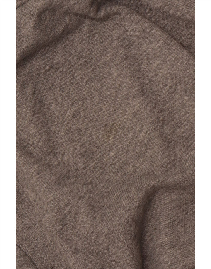 PUMA Mens Hoodie Jumper Medium Grey Cotton