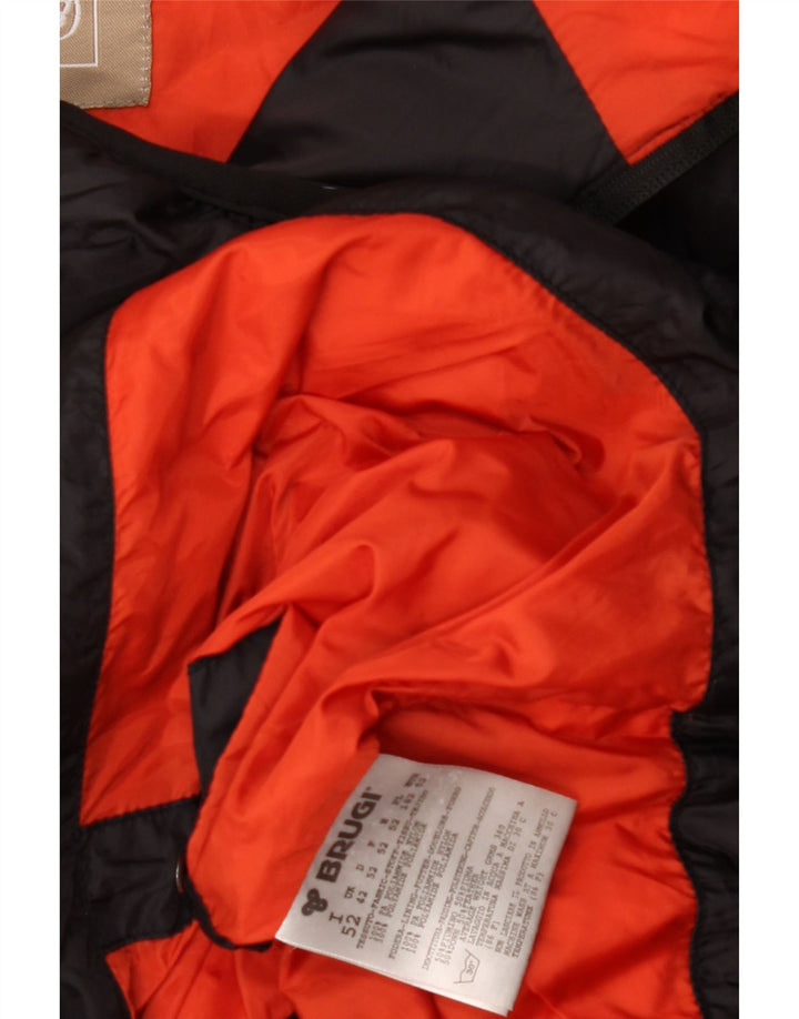 Brugi Mens Padded Jacket UK 42 XL Black Polyamide