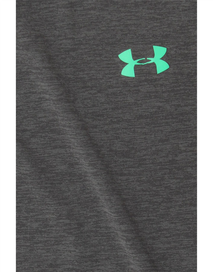 UNDER ARMOUR Mens T-Shirt Top Large Grey Flecked