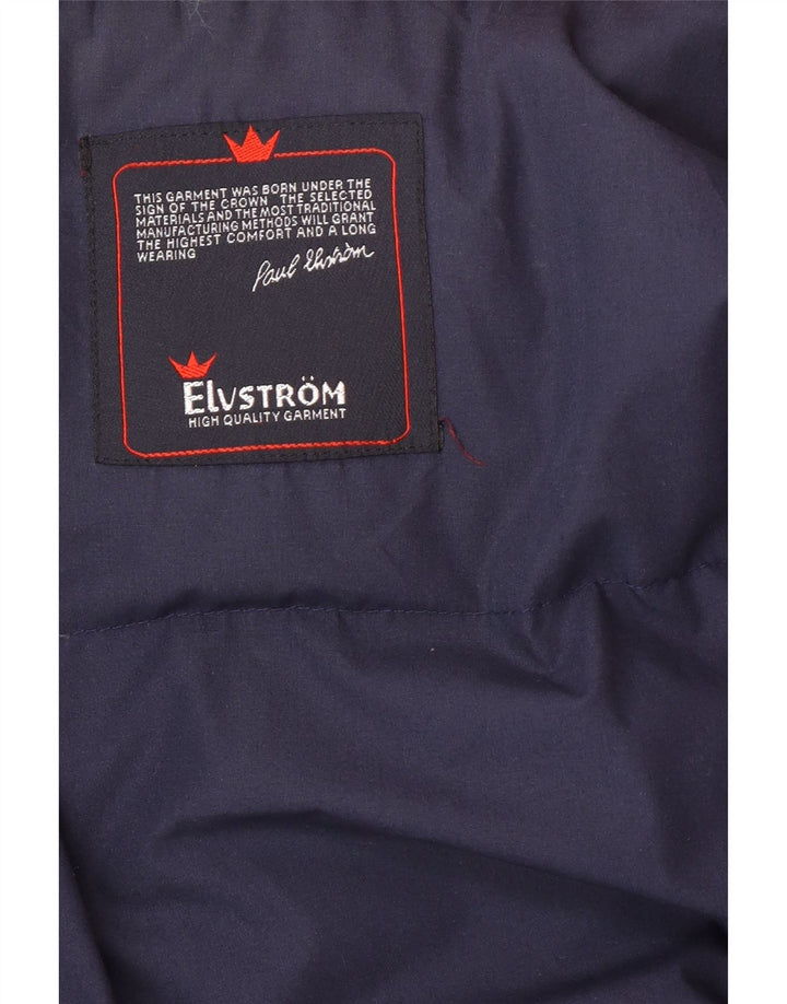 Elvstrom Mens Windbreaker Jacket UK 44 2XL Burgundy