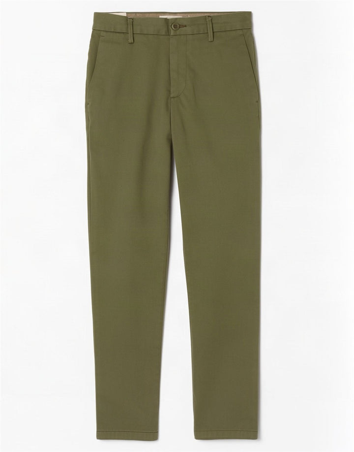 Levi's Mens Straight Chino Trousers W30 L32 Green Polyester