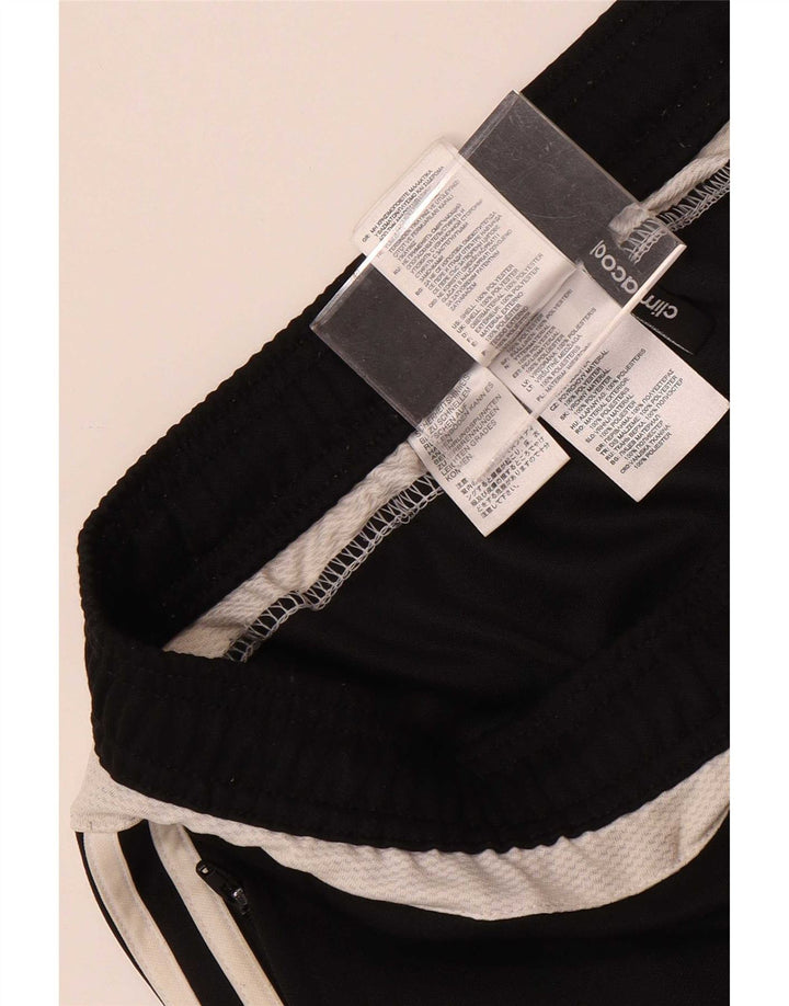 Adidas Mens Climacool Tracksuit Trousers Small Black Colourblock Polyester
