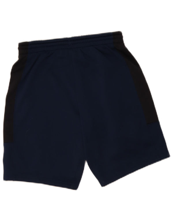 UNDER ARMOUR Boys Graphic Sport Shorts 11-12 Years Large Blue Colourblock
