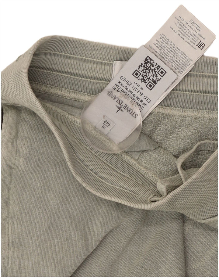 Stone Island Boys Sport Shorts 9-10 Years  Grey Cotton