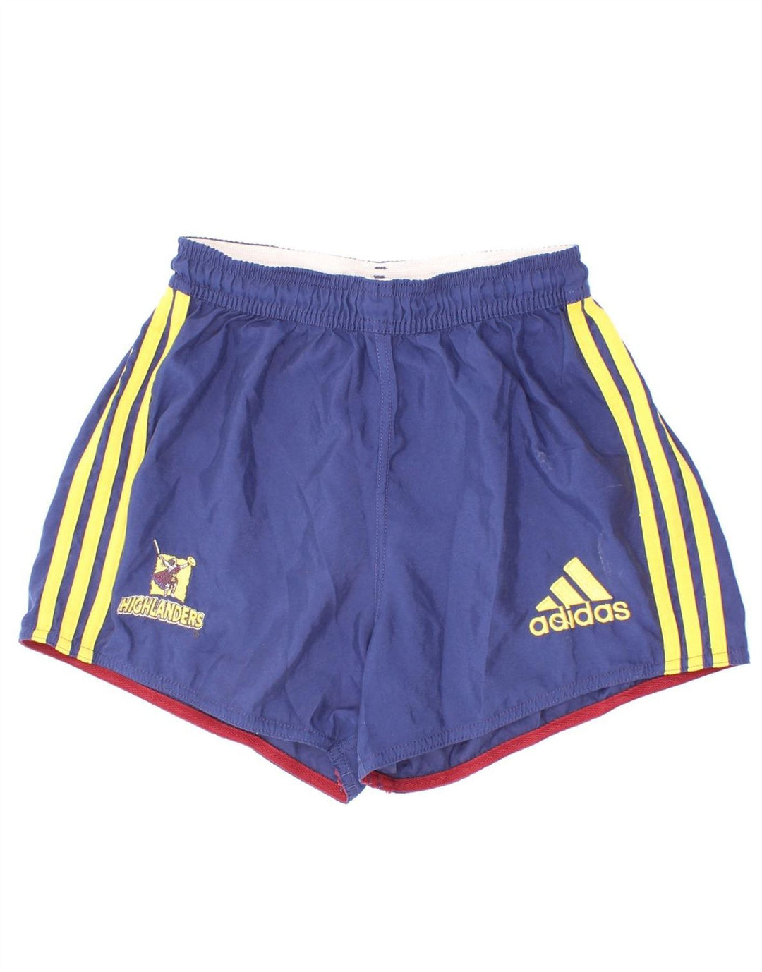 Adidas Boys Graphic Sport Shorts 9-10 Years Small Navy Blue Polyester