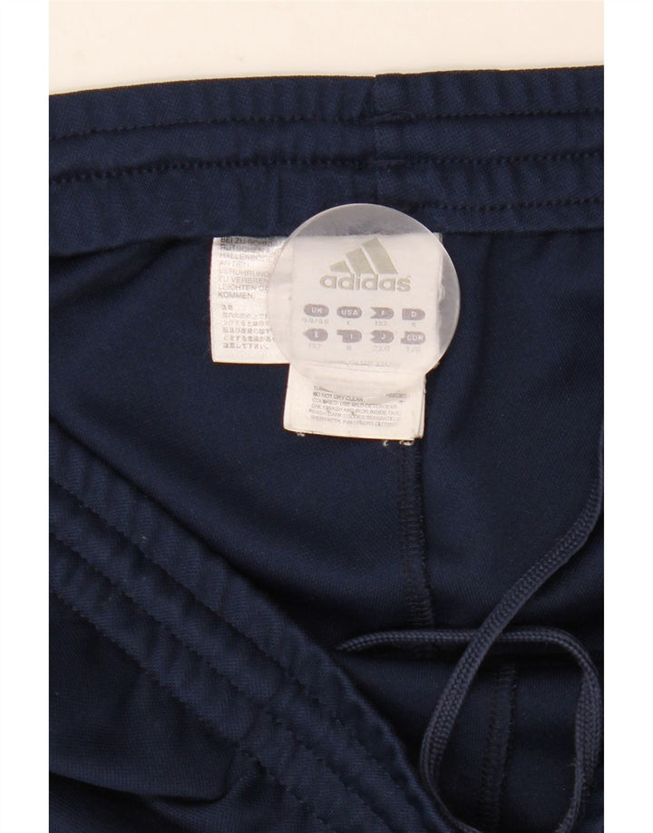 Adidas Mens Tracksuit Trousers UK 44/46 Large  Navy Blue Polyester