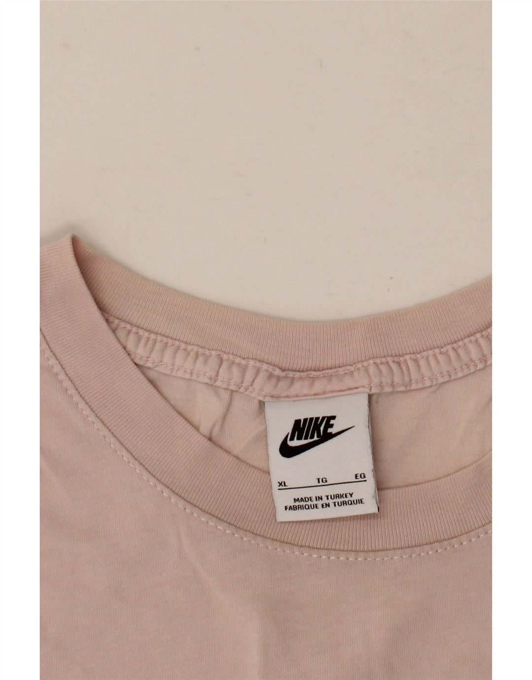 NIKE Mens T-Shirt Top XL Pink