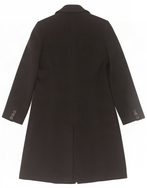 Helene Berman Womens Blarney Overcoat UK 12 Medium Black Wool