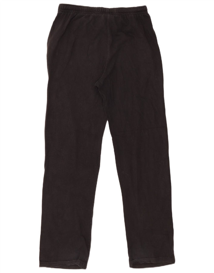 Champion Mens Tracksuit Trousers Medium  Black Cotton