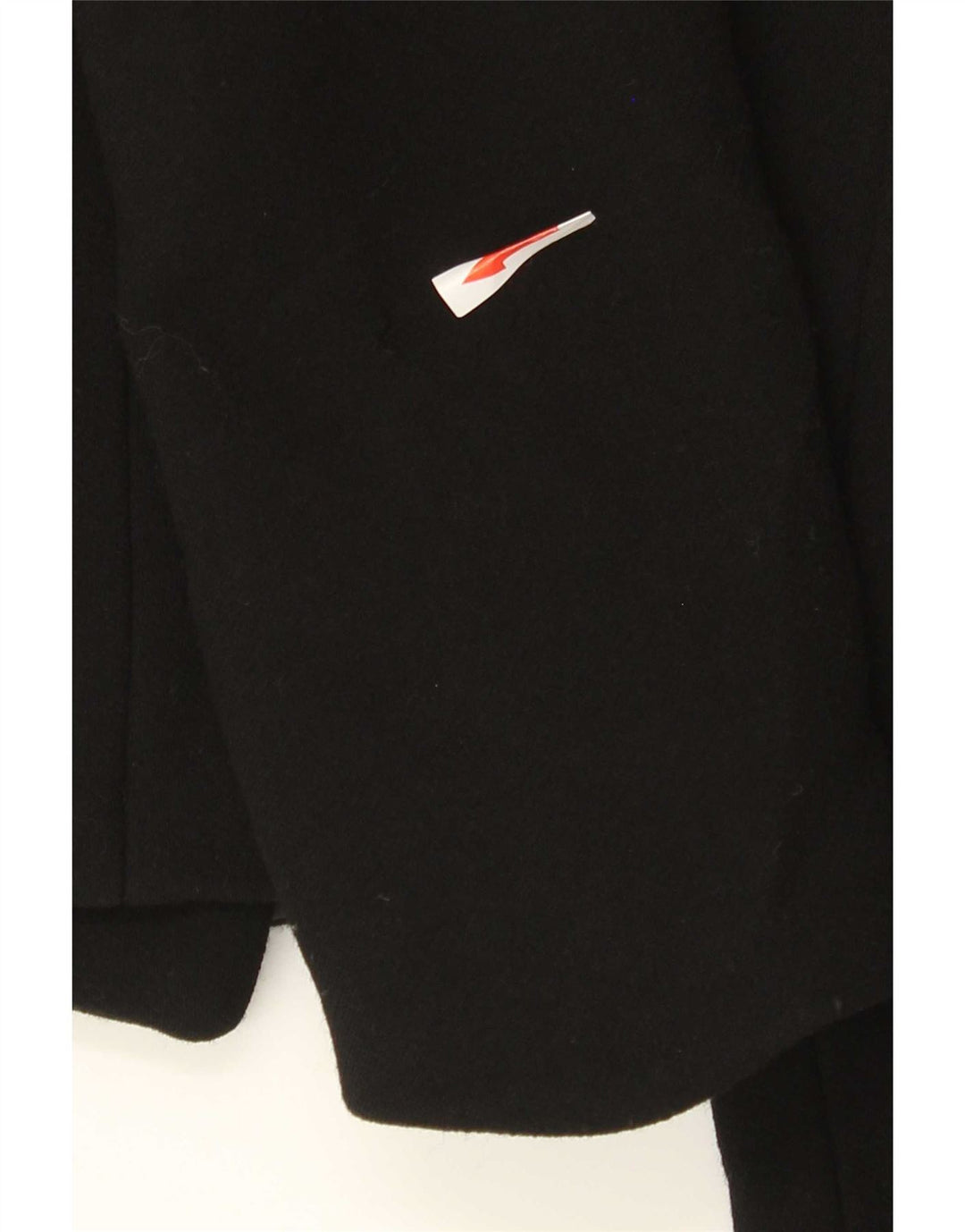 Elisabetta Franchi Womens Bolero Jacket IT 44 Medium Black Wool