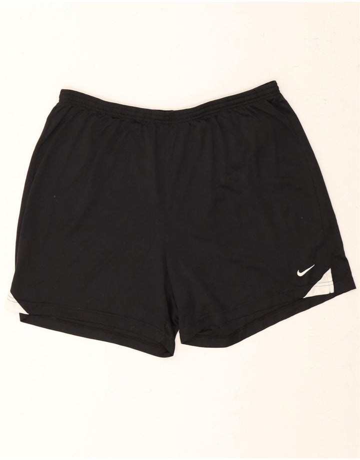 NIKE Mens Dri Fit Sport Shorts XL  Black Polyester Vintage Nike and Second-Hand Nike from Messina Hembry 