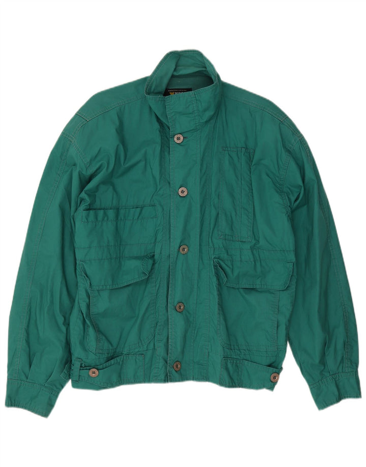 POP 84 Mens Utility Jacket UK 38 Medium Green Cotton