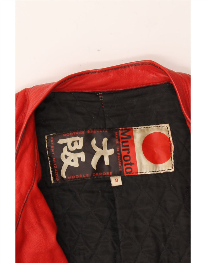 MUROTO Mens Vintage 2 Piece Set Medium W34 L27 Red Motorcycle Vintage Muroto and Second-Hand Muroto from Messina Hembry 