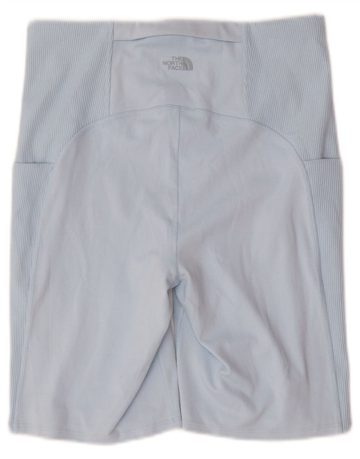 The North Face Womens Sport Shorts UK 14 Large Blue Polyester
