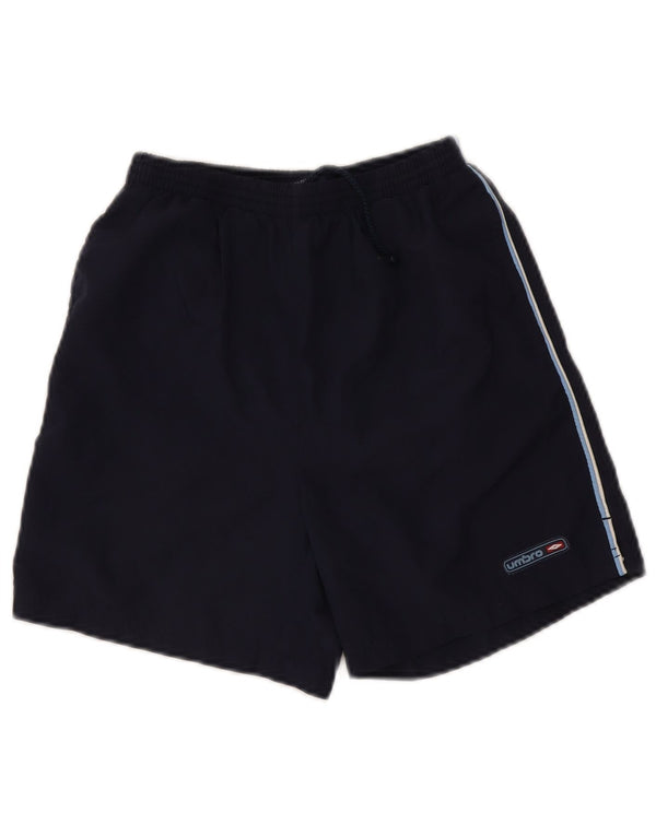 Umbro Boys Sport Shorts 12-13 Years XL Navy Blue