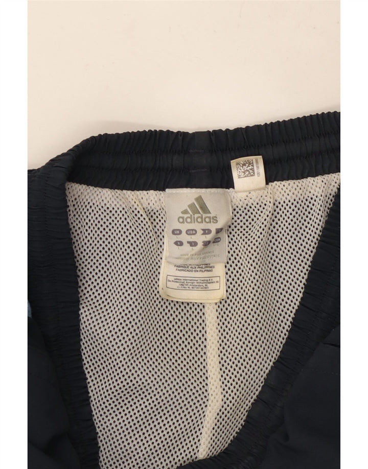 Adidas Mens Climacool Bermuda Sport Shorts Large  Navy Blue Polyester