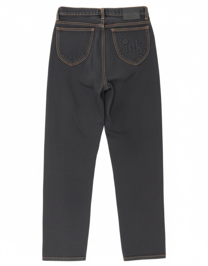 Ritt Womens Straight Jeans W26 L30 Navy Blue Cotton