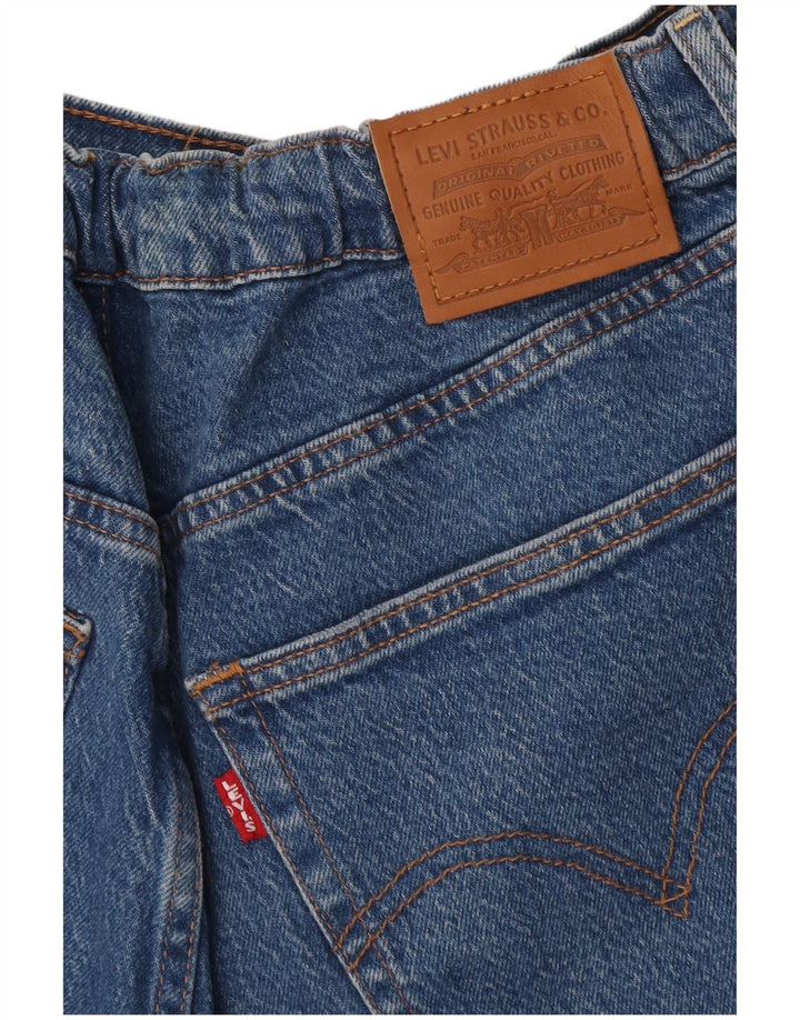 Levi's Womens Cropped Jeans W34 L26 Blue