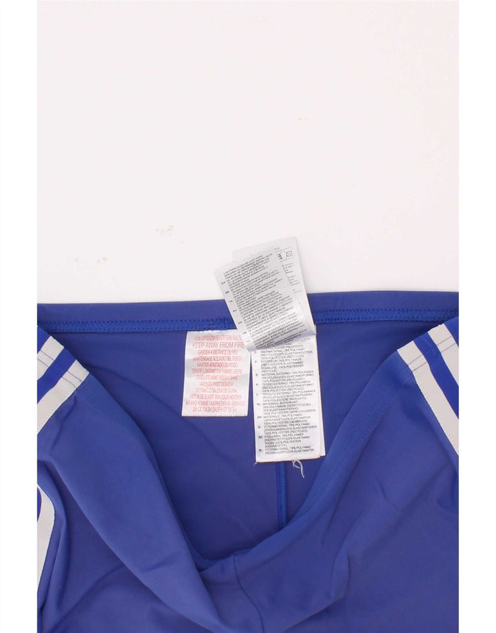 Adidas Girls Sport Shorts 15-16 Years Blue Polyester