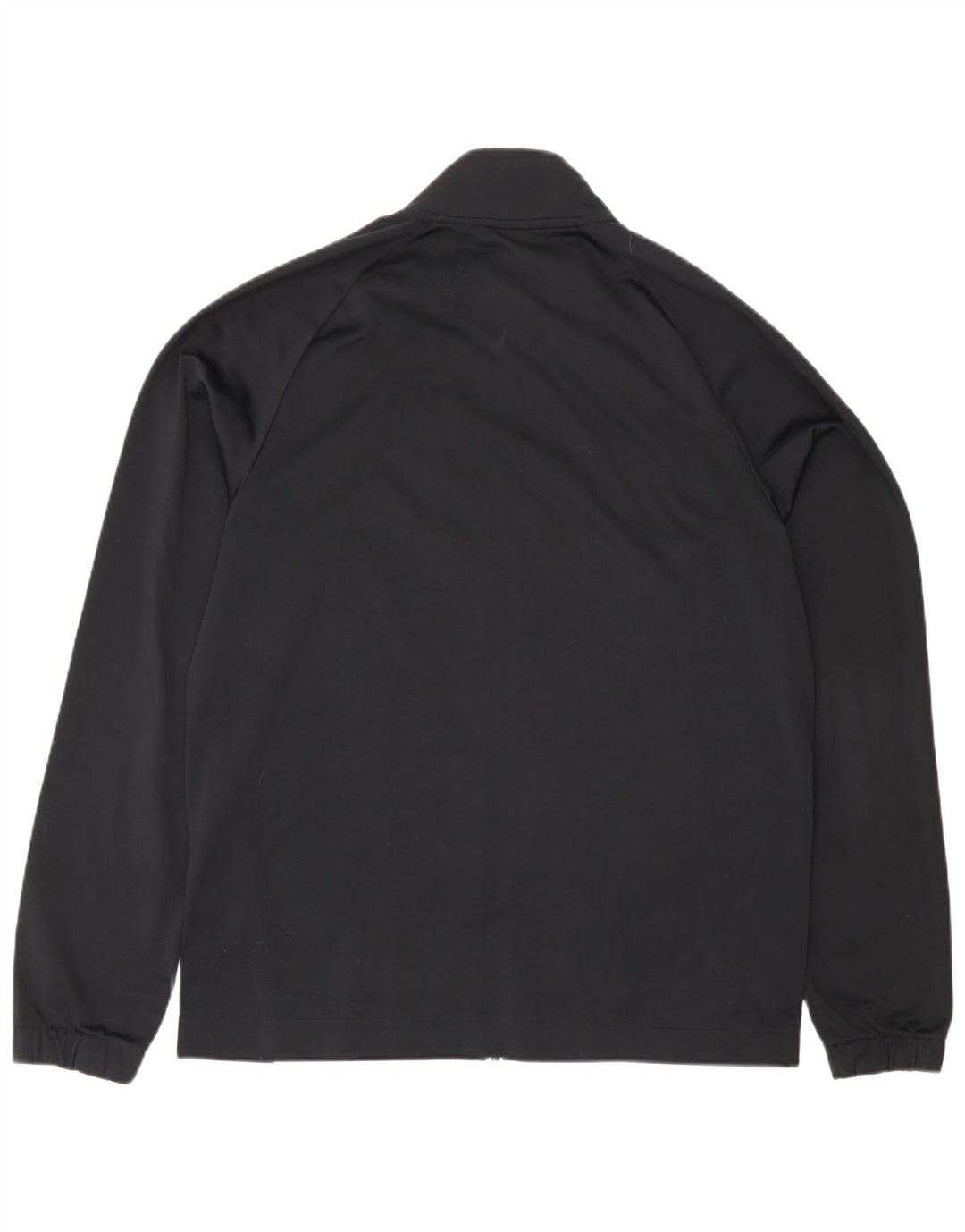 Nike Mens Tracksuit Top Jacket Large Black Polyester