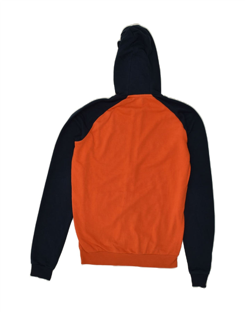 KAPPA Boys Zip Hoodie Sweater 13-14 Years Orange Colourblock | Vintage Kappa | Thrift | Second-Hand Kappa | Used Clothing | Messina Hembry 