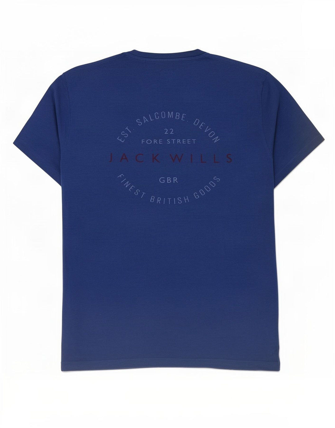 Jack Wills Mens Graphic T-Shirt Top Medium Blue Cotton