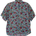 Mac Fashion Mens Short Sleeve Shirt Small Multicoloured Floral