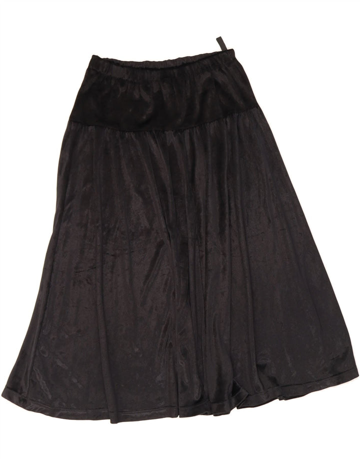 ALEXON Womens A-Line Skirt Medium W30  Black Triacetate Vintage ALEXON and Second-Hand ALEXON from Messina Hembry 