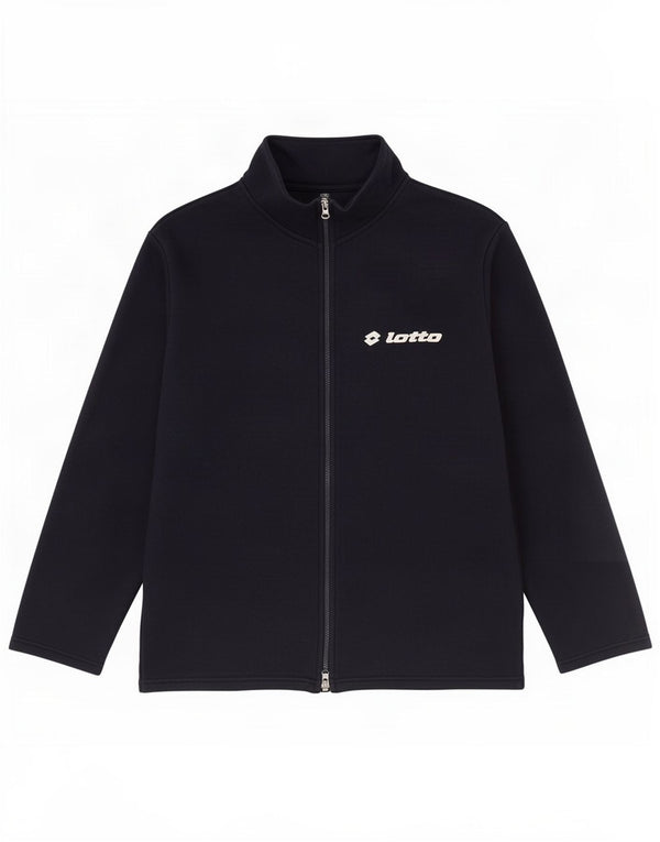 Lotto Mens Tracksuit Top Jacket Large Navy Blue Cotton