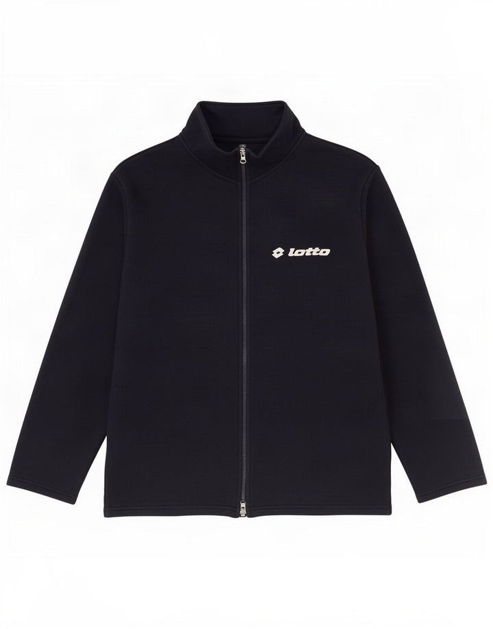 Lotto Mens Tracksuit Top Jacket Large Navy Blue Cotton