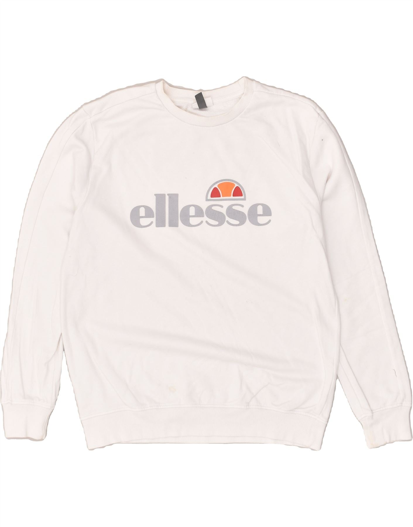 White clearance ellesse jumper