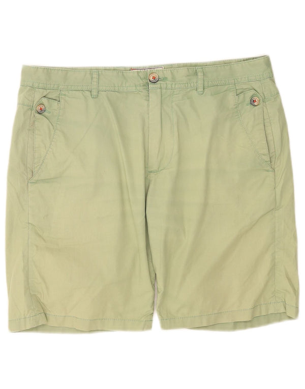 Zara Mens Chino Shorts EU 40 Medium W31  Green