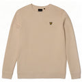 Lyle & Scott Mens Sweatshirt Jumper Medium Off White Cotton