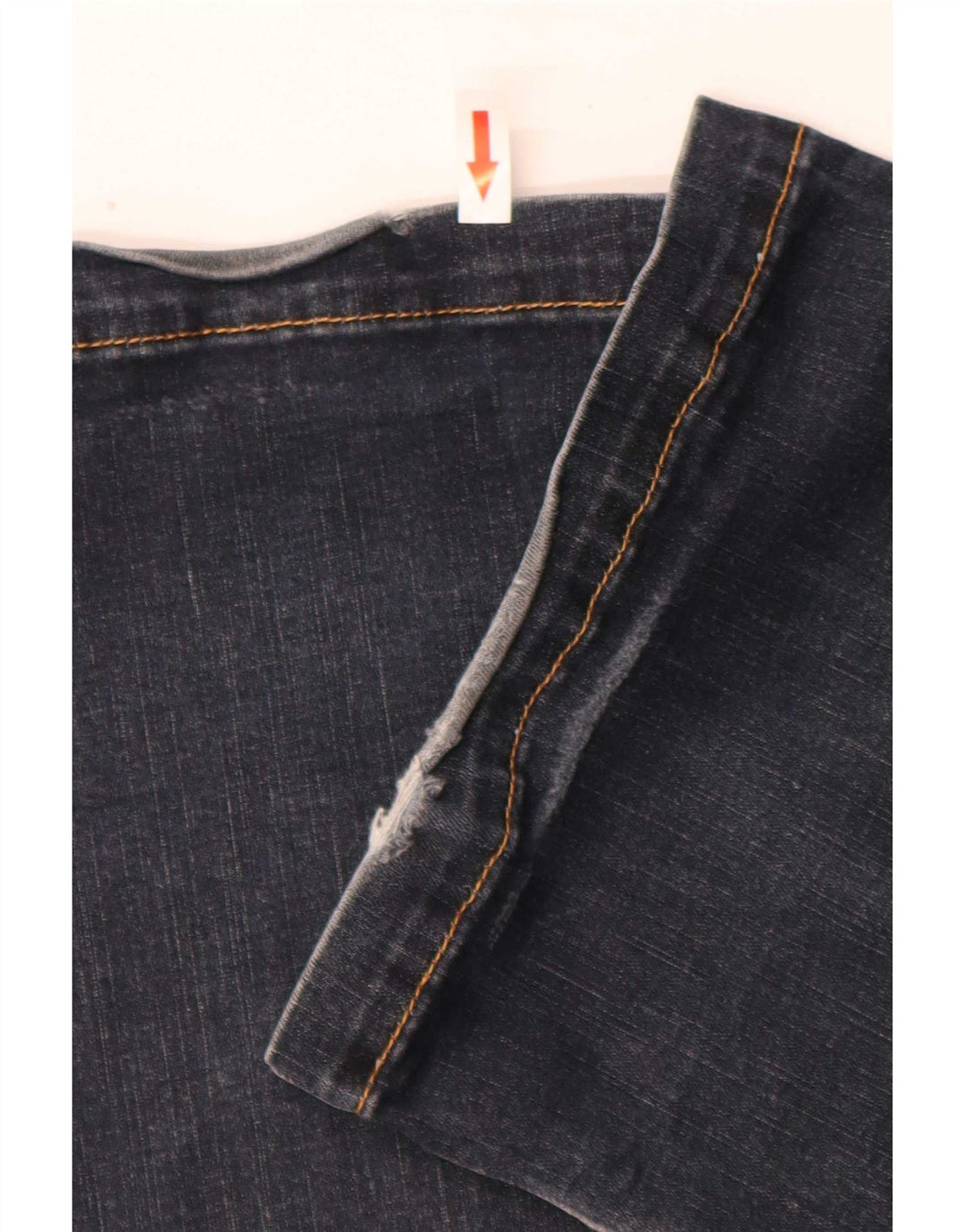Benetton Womens Flared Jeans W25 L33 Blue
