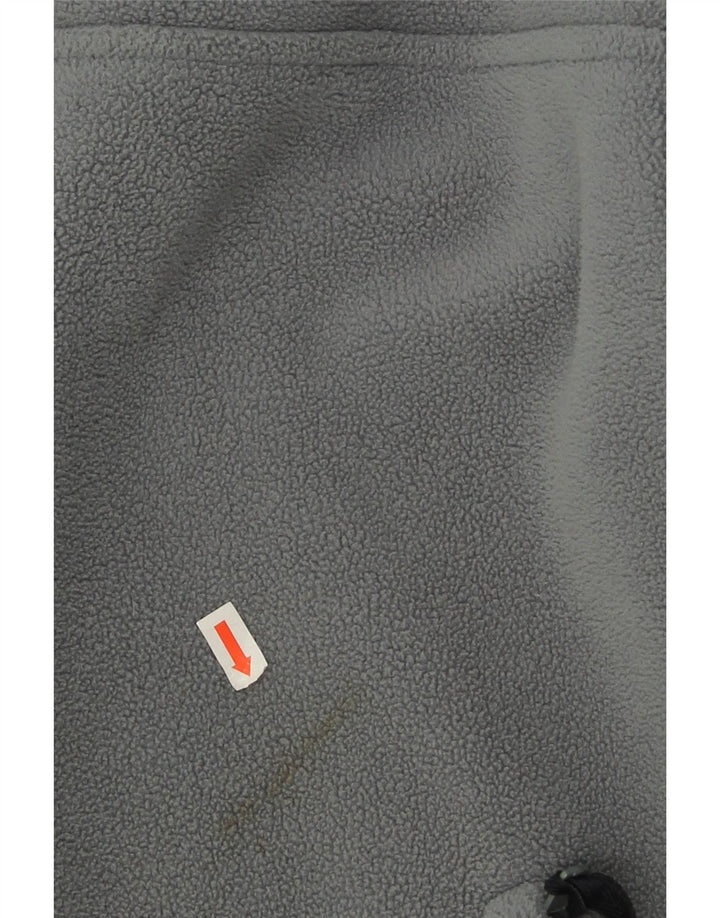 Musto Mens Button Neck Fleece Jumper XL Grey Polyester