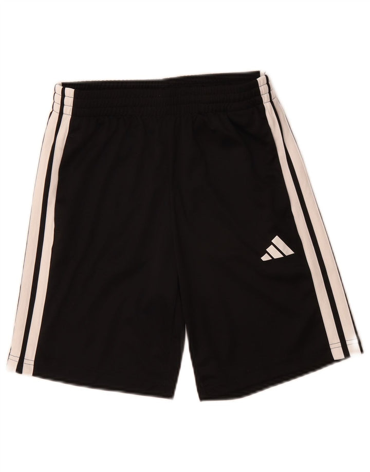 Adidas Boys Climacool Sport Shorts 11-12 Years Black Polyester