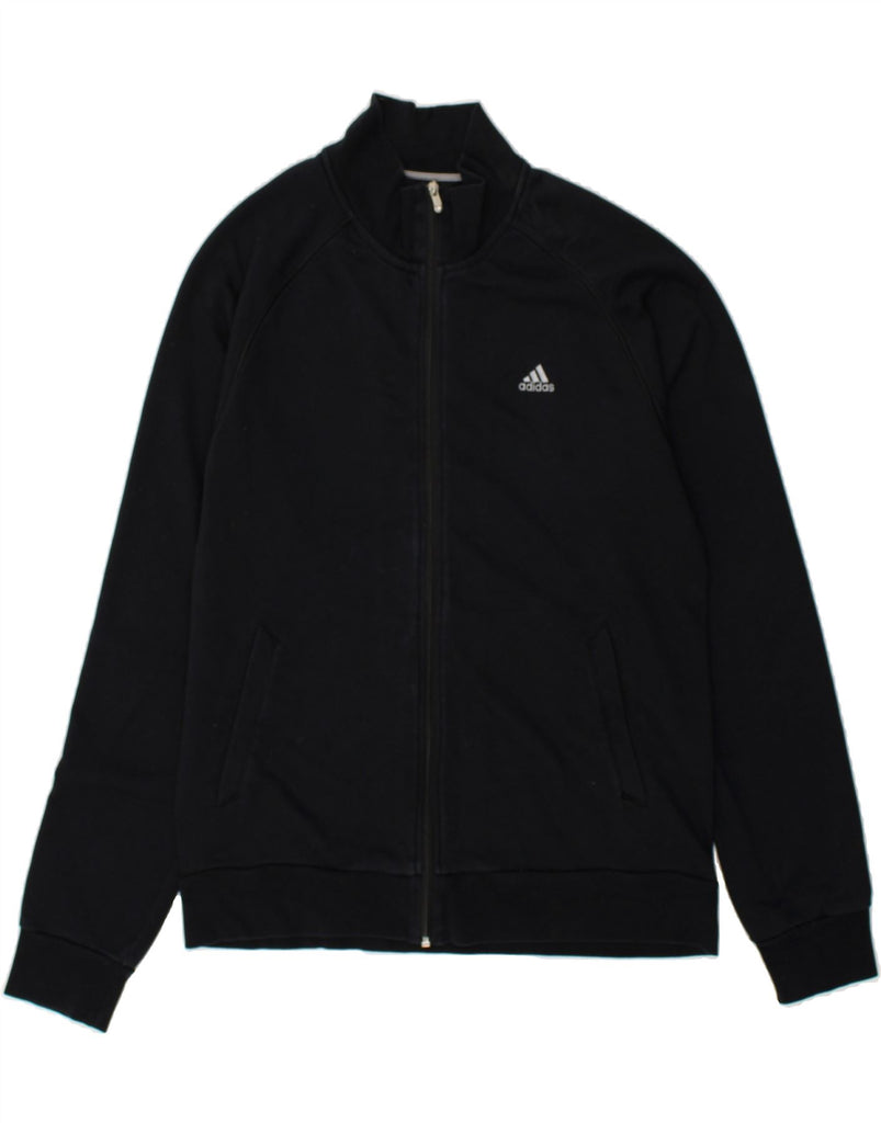 ADIDAS Mens Clima 365 Tracksuit Top Jacket Large Navy Blue Cotton | Vintage Adidas | Thrift | Second-Hand Adidas | Used Clothing | Messina Hembry 