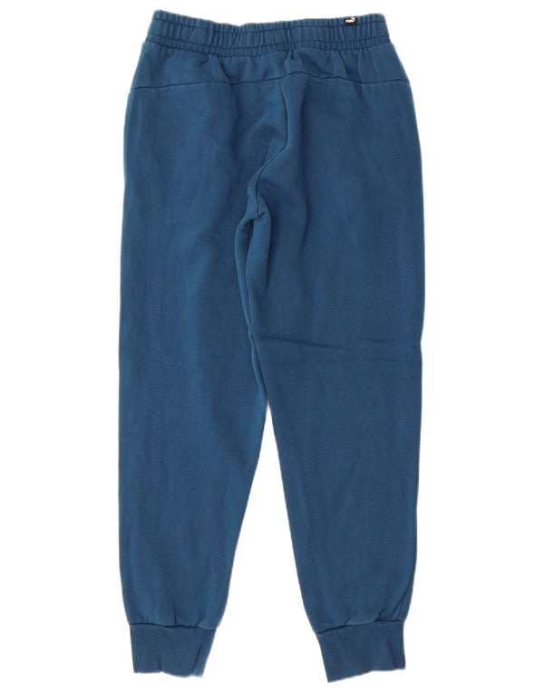 Puma Mens Tracksuit Trousers Joggers Small Blue